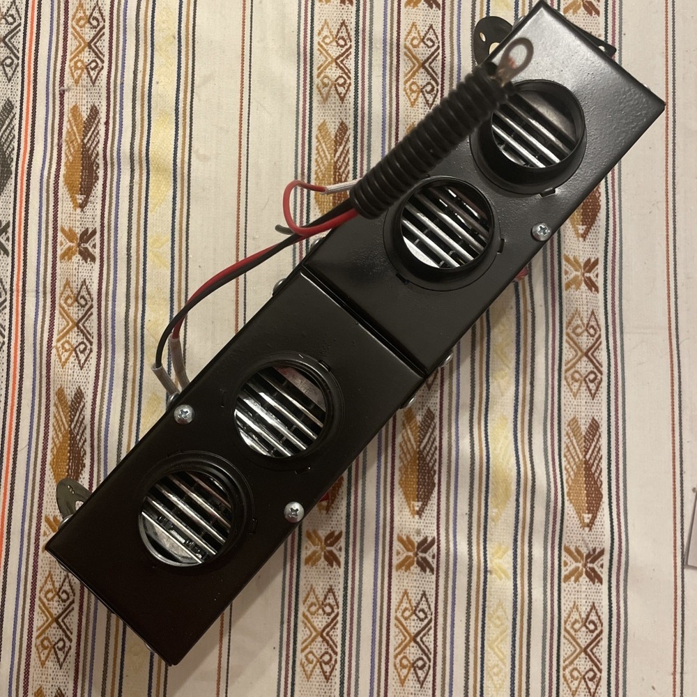 12V 4 Hole Portable Car Heater Defroster | Mountable | Power 800W